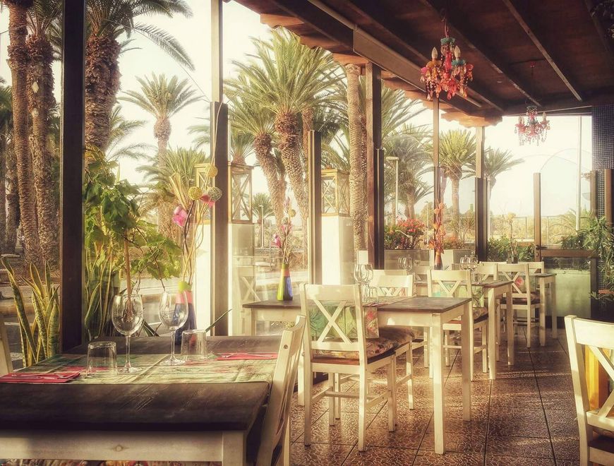 Time Maspalomas, terraza